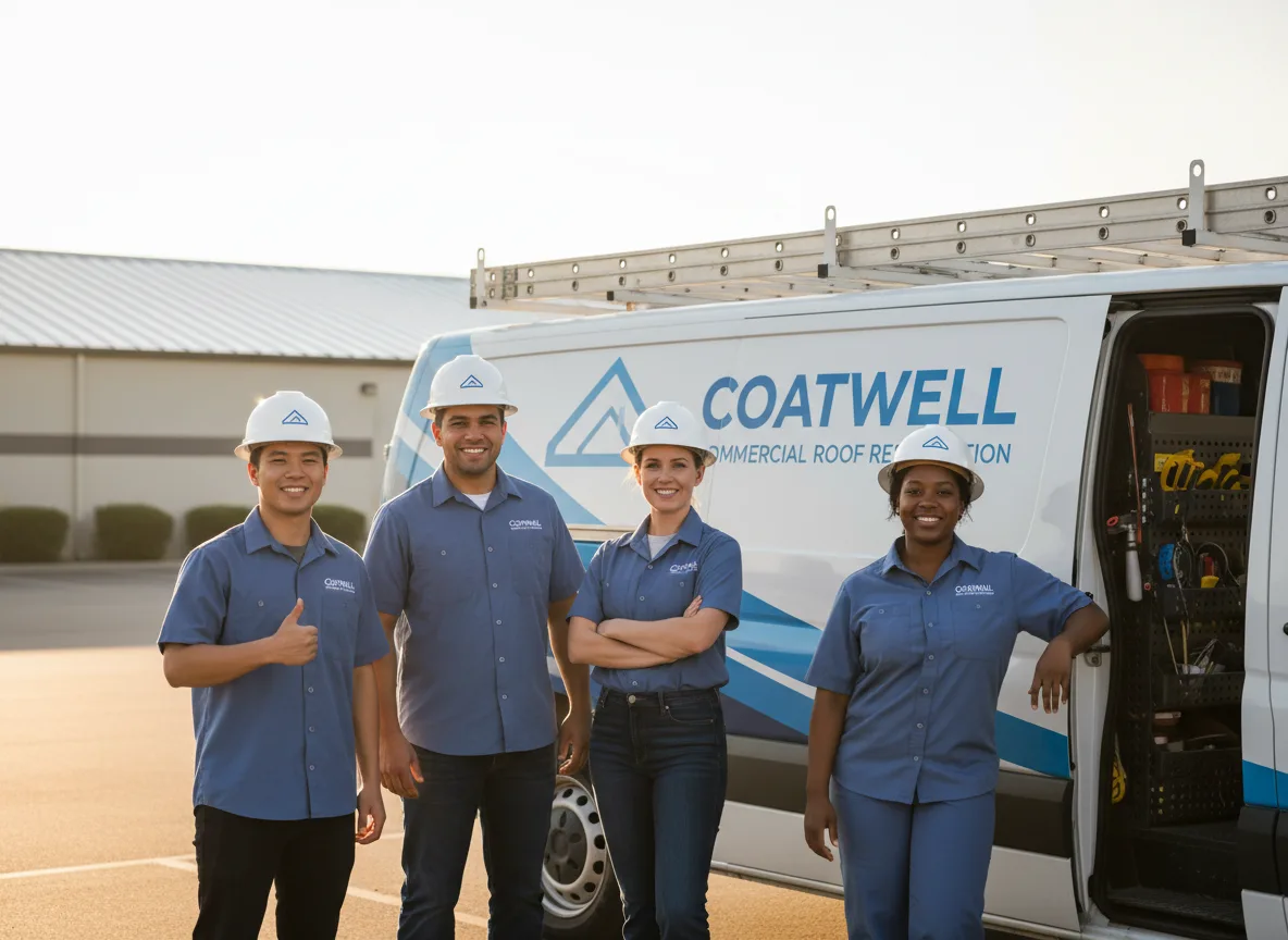 Commercial roof coating company in Bruning, NE